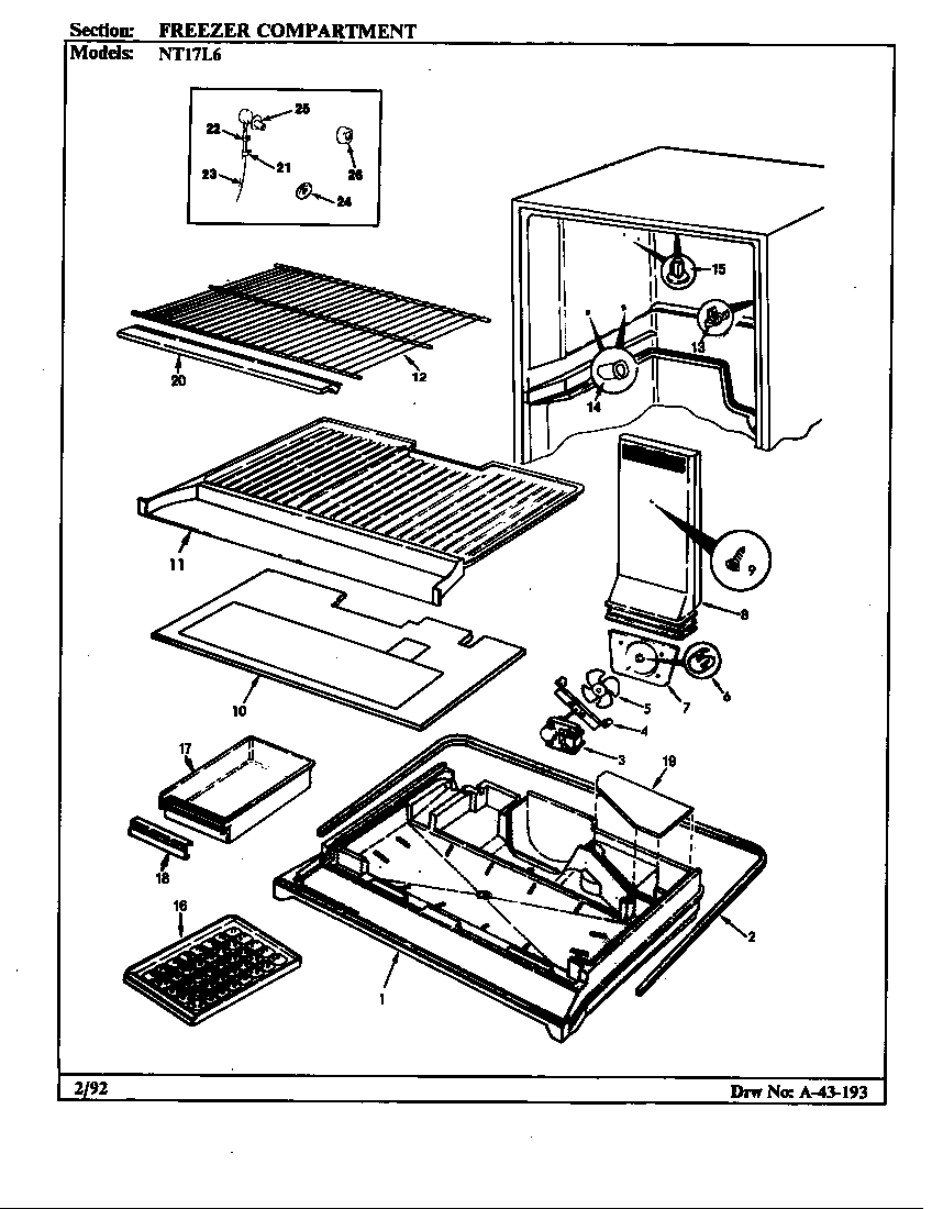 FREEZER COMPARTMENT