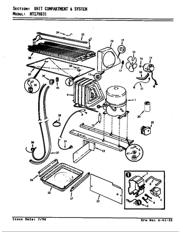 Unit compartment & system