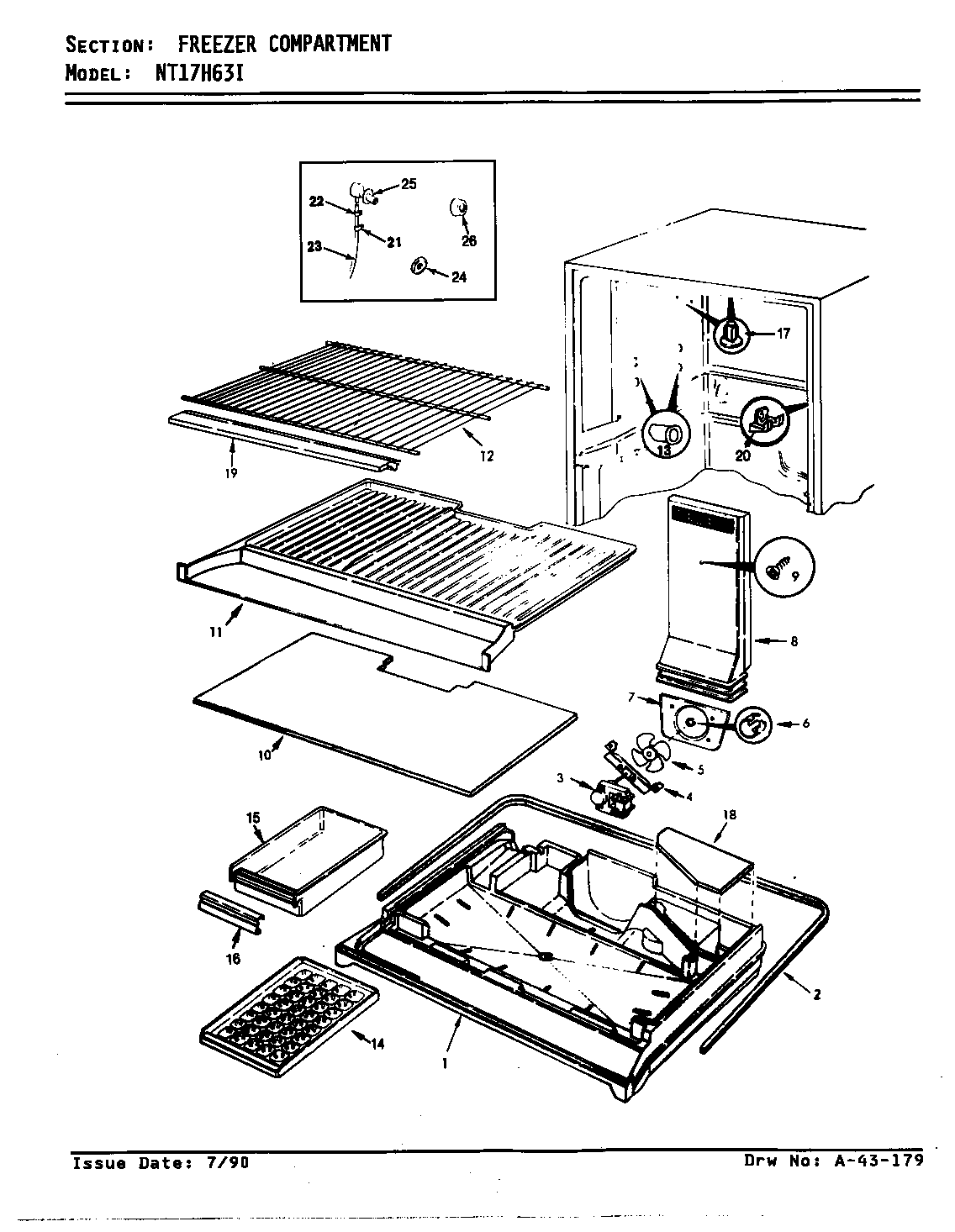 Freezer compartment