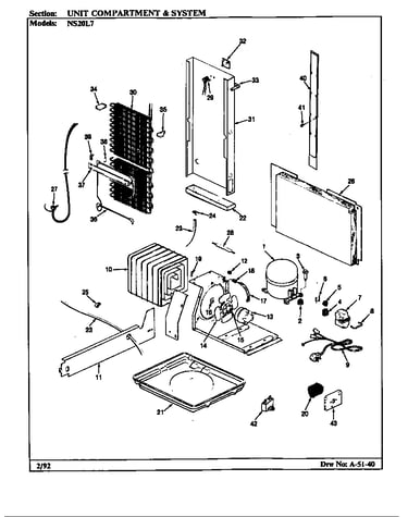 Unit compartment & system