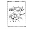 Admiral DNT18K9/9A71A chest of drawers diagram