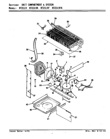 Unit compartment & system (nt21l9/aa71c) (nt21l9a/aa72c) (nt21l9f/ba73a) (nt21l9fa/ba74a)