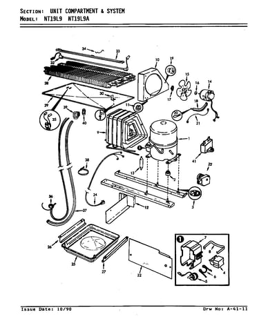 Unit compartment & system