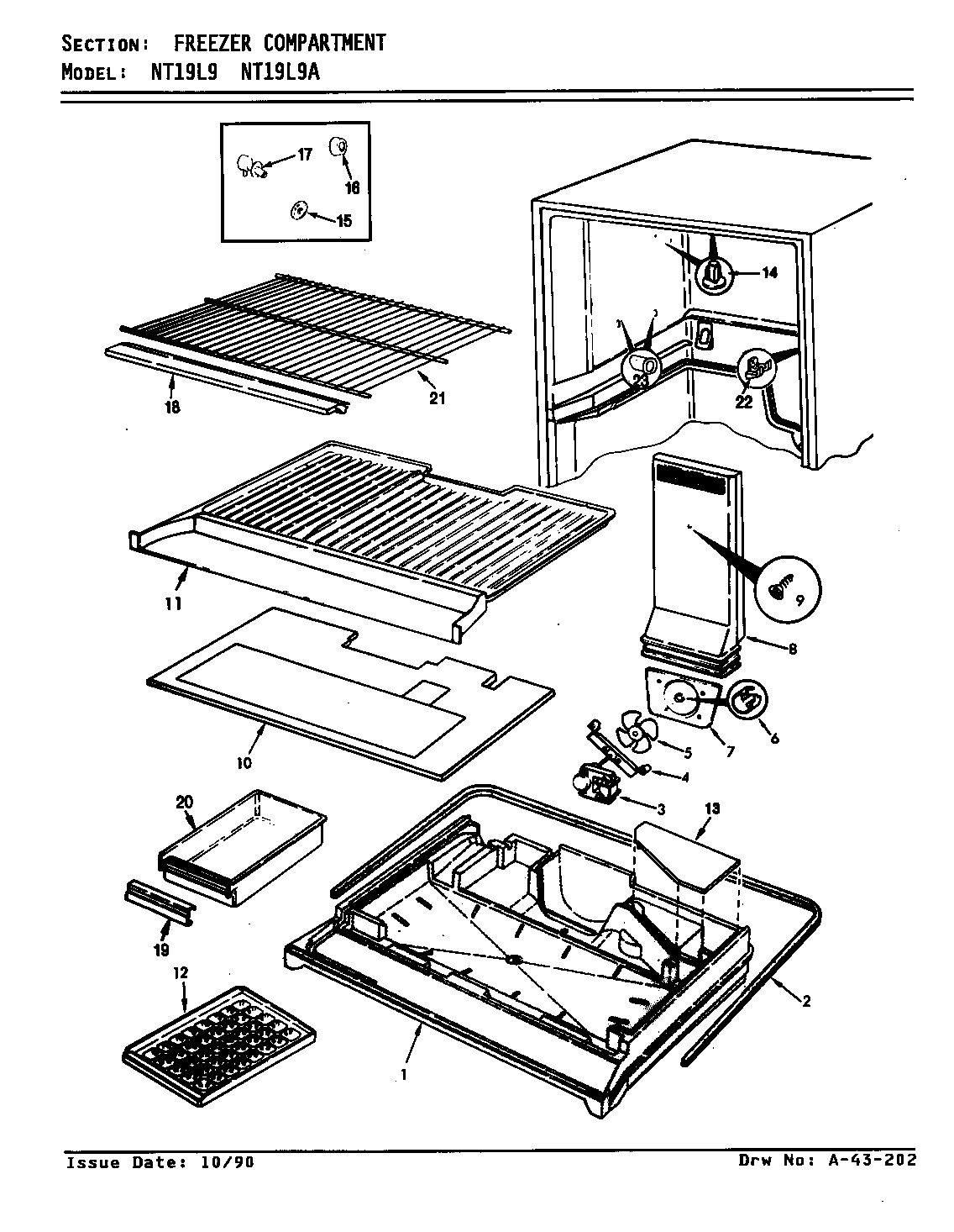 Freezer compartment
