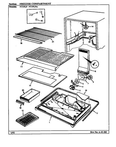 Freezer compartment