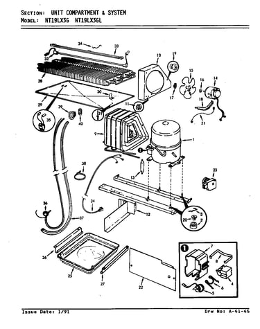 Unit compartment & system