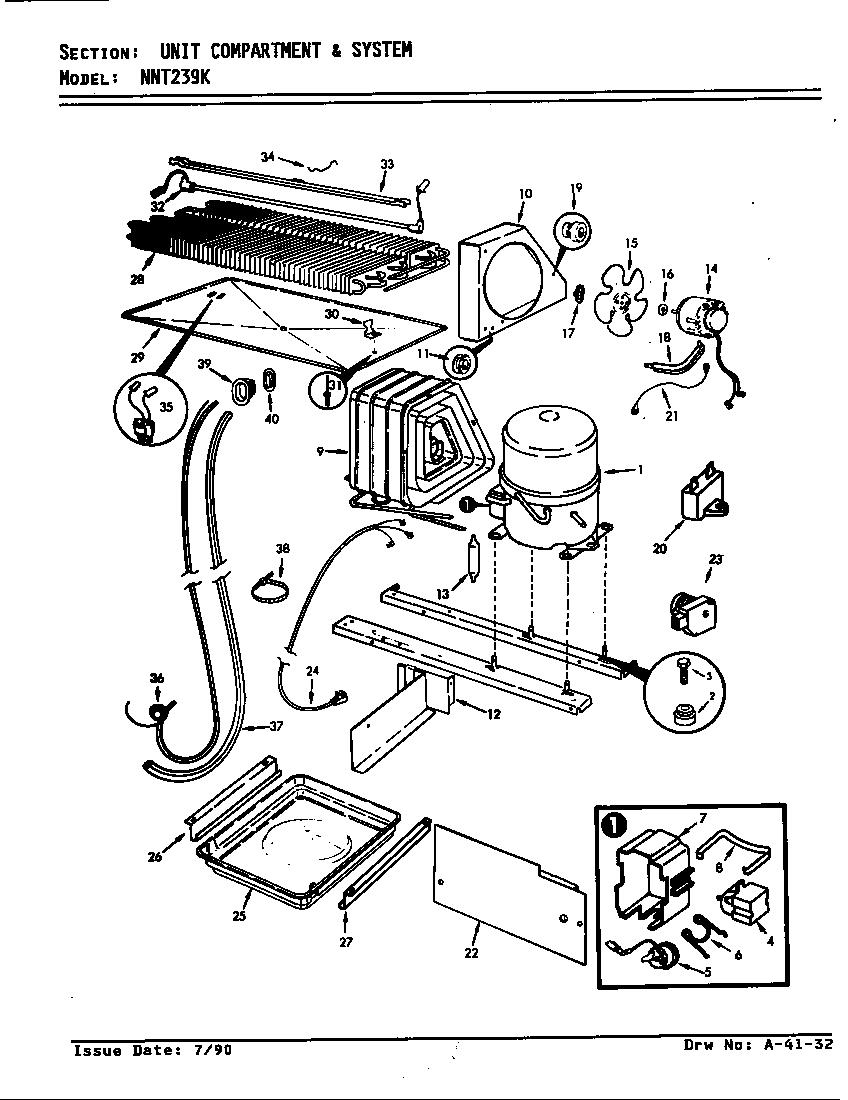 Unit compartment & system