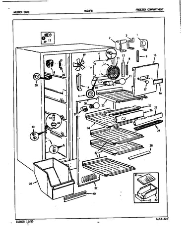 Freezer compartment