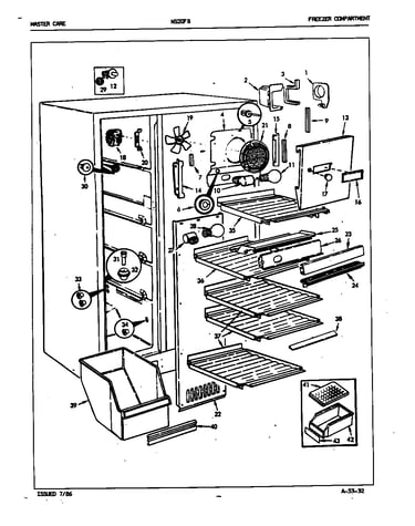 Freezer compartment