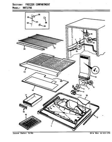 Freezer compartment