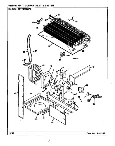 Unit compartment & system