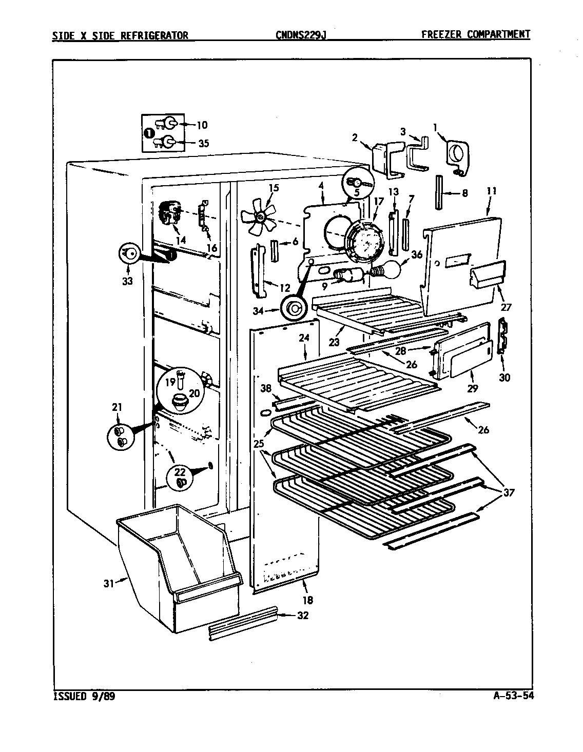 FREEZER COMPARTMENT