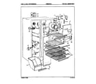 Maytag CNDNS229J/8L11B freezer compartment diagram
