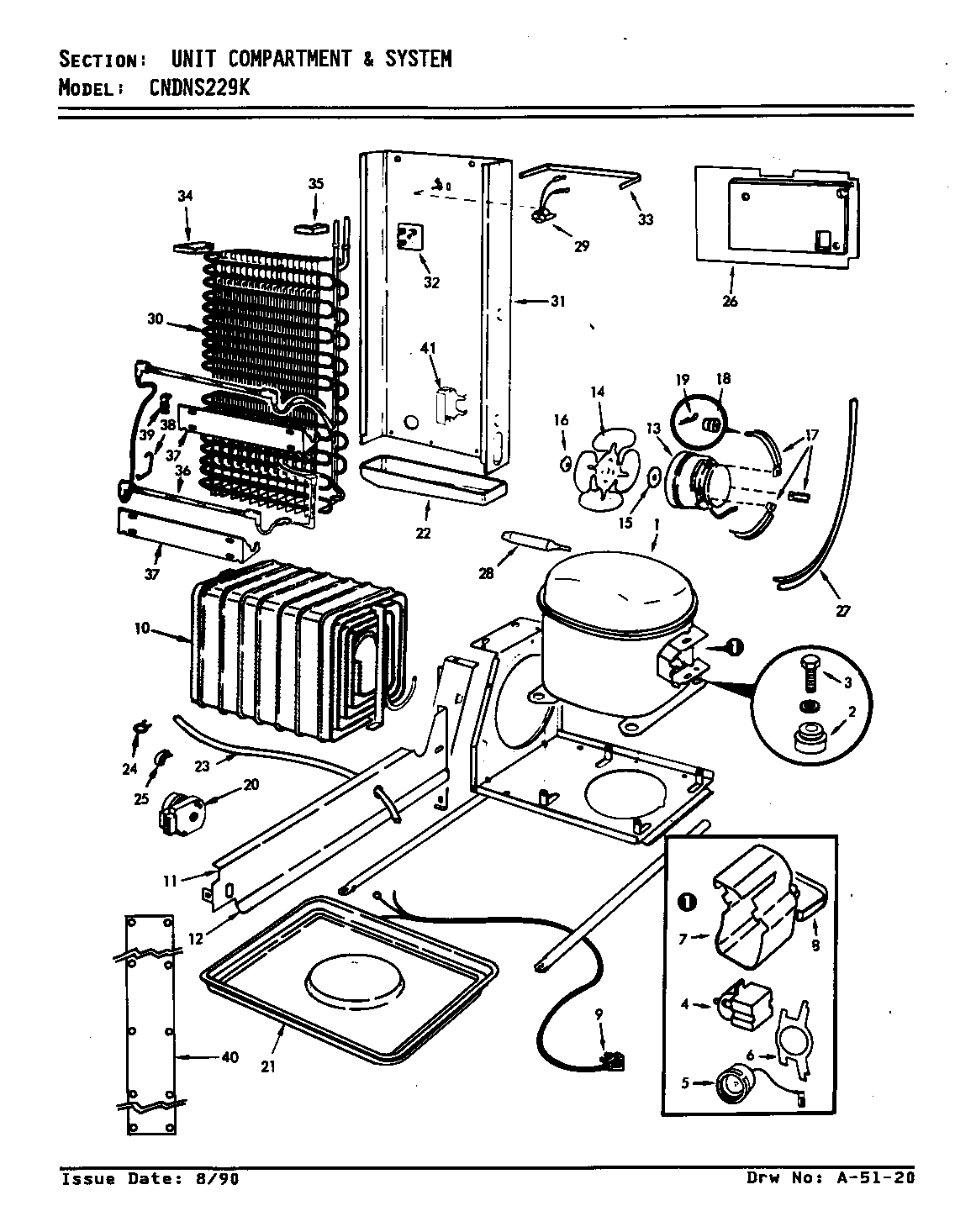 Unit compartment & system