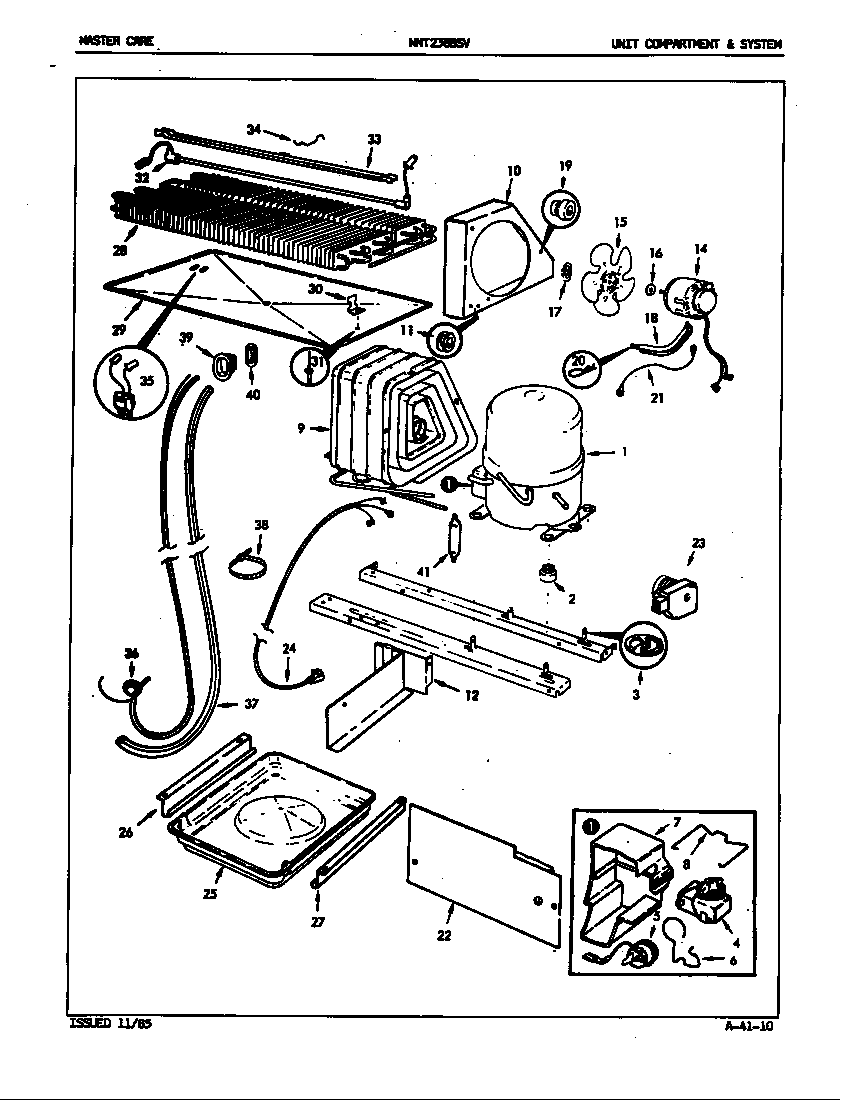 Unit compartment & system