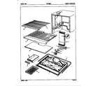 Maytag NNT238BSV/5A60A freezer compartment diagram