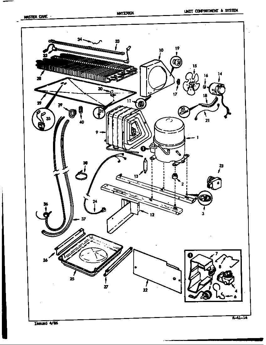 Unit compartment & system