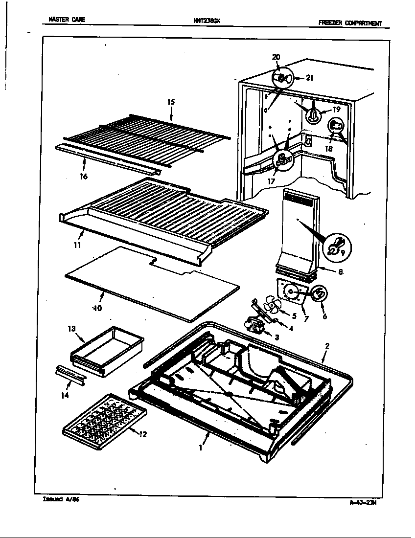 Freezer compartment