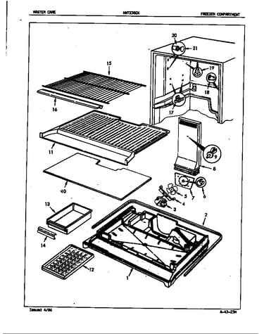 Freezer compartment