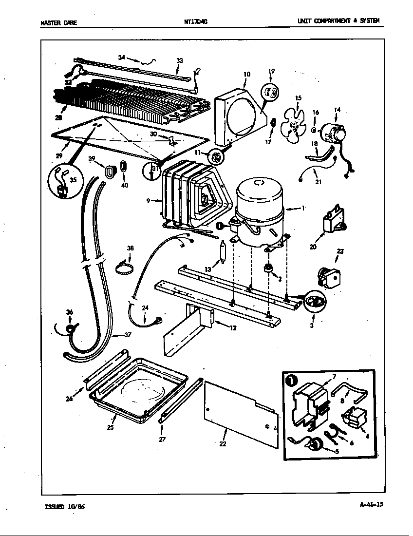 Unit compartment & system