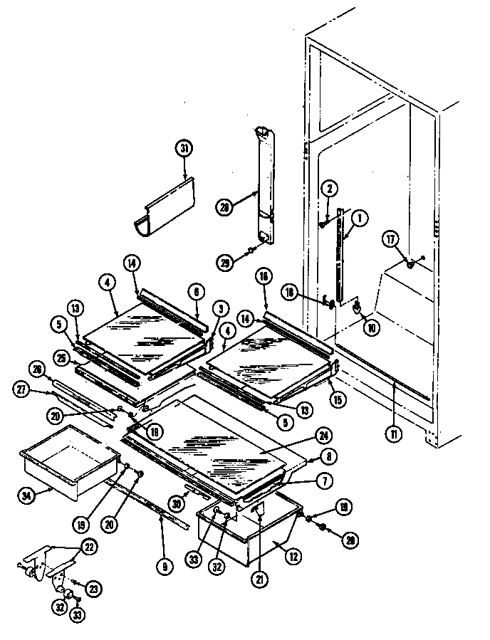 SHELVES & ACCESSORIES