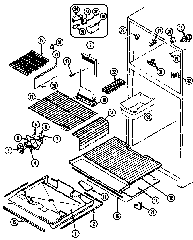 Freezer compartment