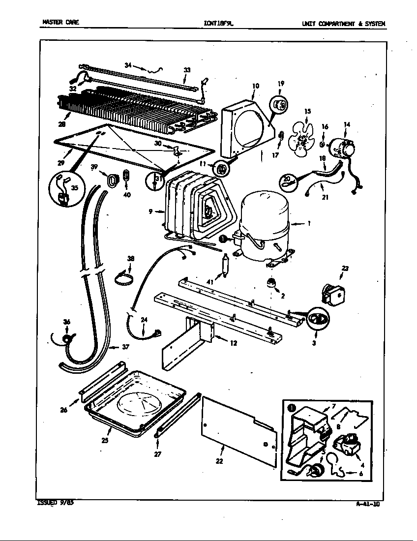 Unit compartment & system