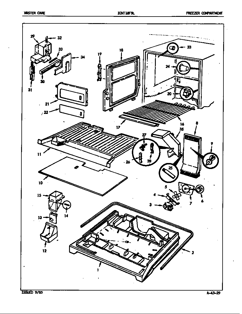 Freezer compartment