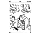 Admiral ICNS24F9A/5L51A water & ice dispenser diagram