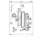 Admiral ICNS28D9F/5L52A freezer door (icns28d9/5l52a) (icns28d9a/5l52a) (icns28d9h/5l52a) diagram