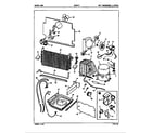 Maytag DICNF17/EY46A unit compartment & system (dicnf17/ey45b) (dicnf17/ey46a) diagram