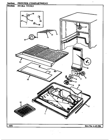 Freezer compartment