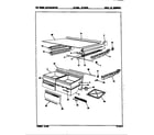 Admiral NT19K9/9A61A chest of drawers diagram