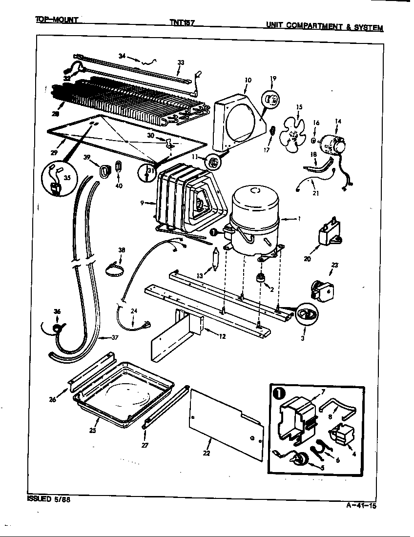 Unit compartment & system