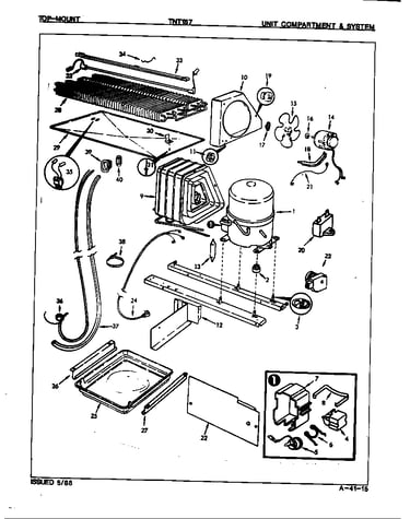 Unit compartment & system