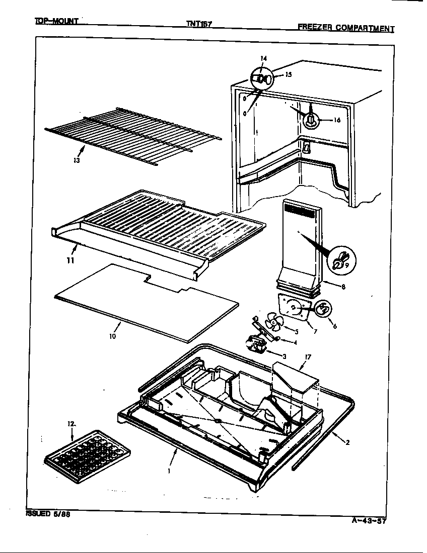 Freezer compartment