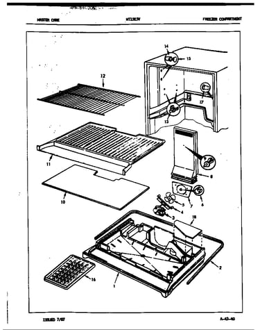 Freezer compartment