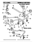 Manifold section (electronic ignition)