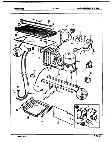 Unit compartment & system
