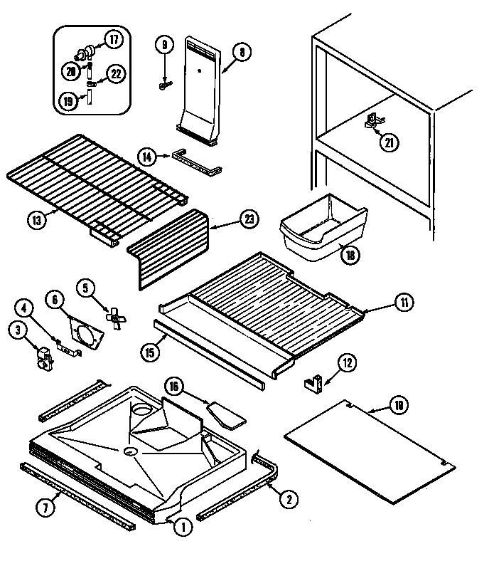 Freezer compartment