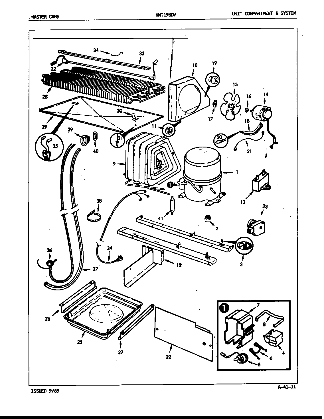Unit compartment & system