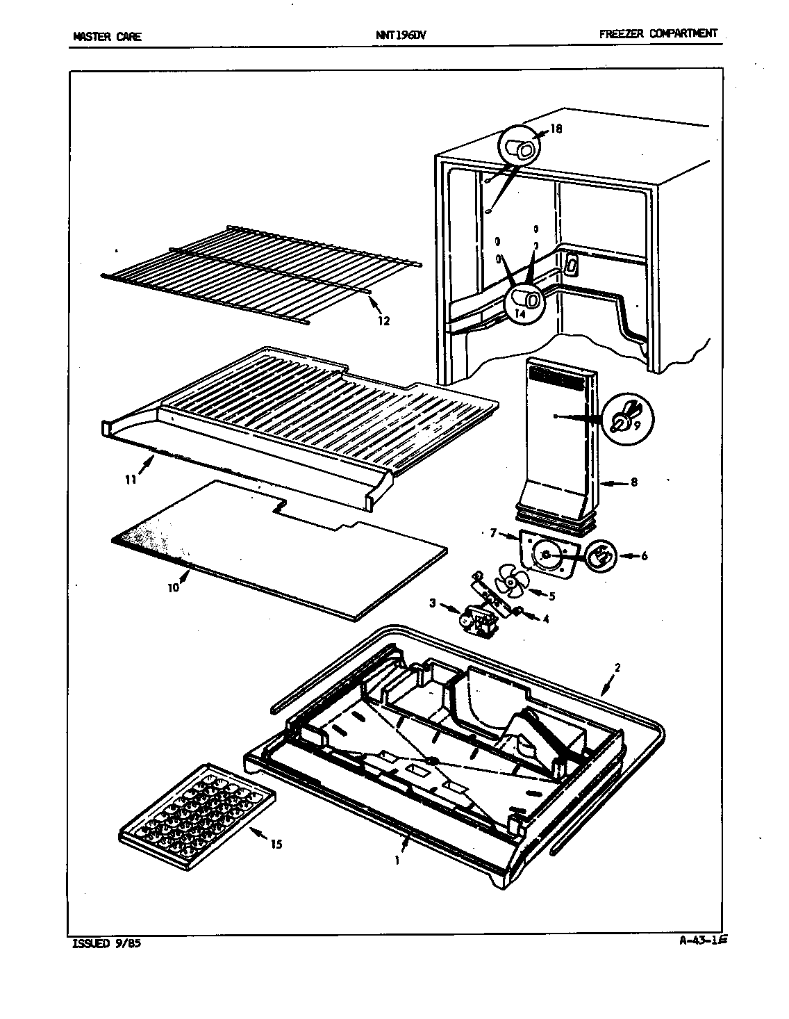 Freezer compartment
