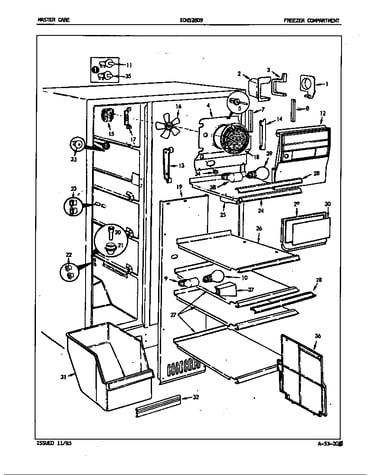 Freezer compartment