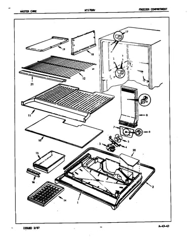 Freezer compartment