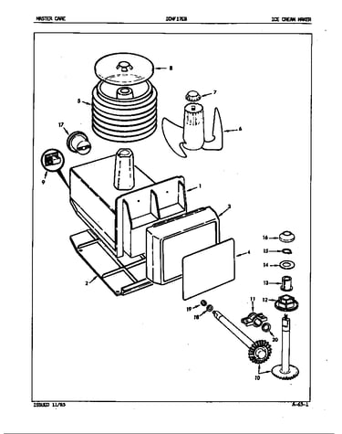 Ice cream maker