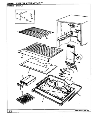 Freezer compartment