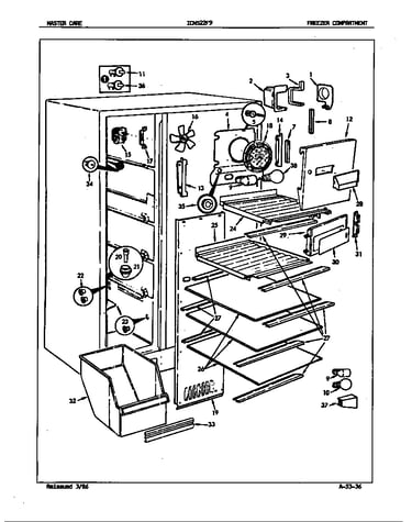 Freezer compartment