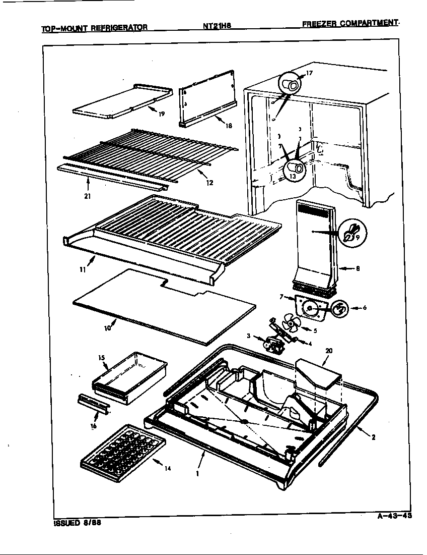 Freezer compartment