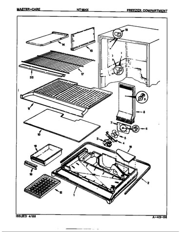 Freezer compartment