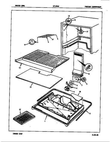 Freezer compartment